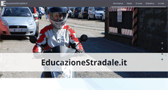 Desktop Screenshot of educazionestradale.it